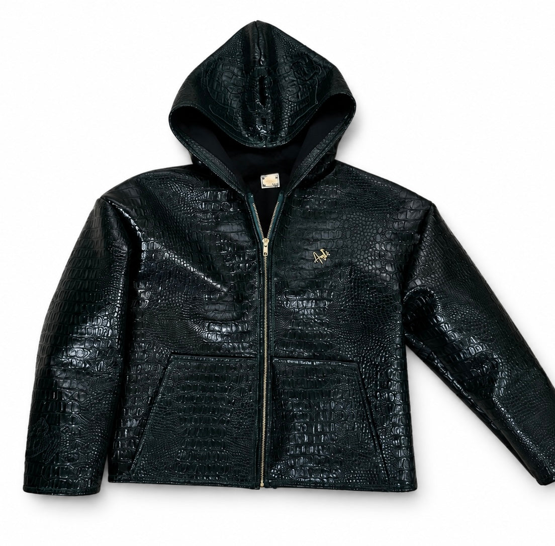 Forest Green Croc Jacket