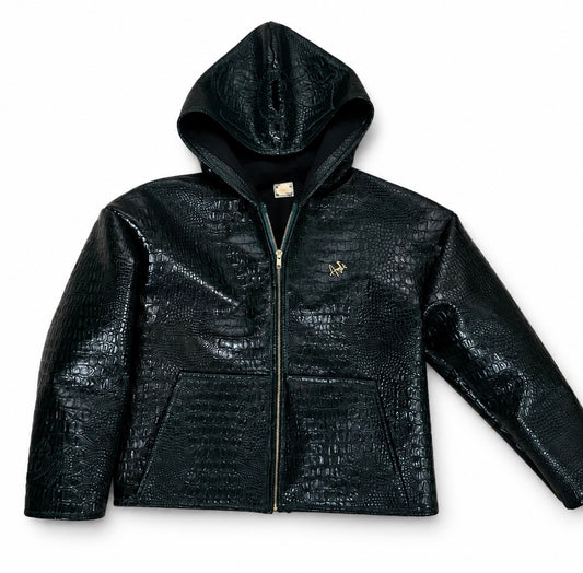 Forest Green Croc Jacket