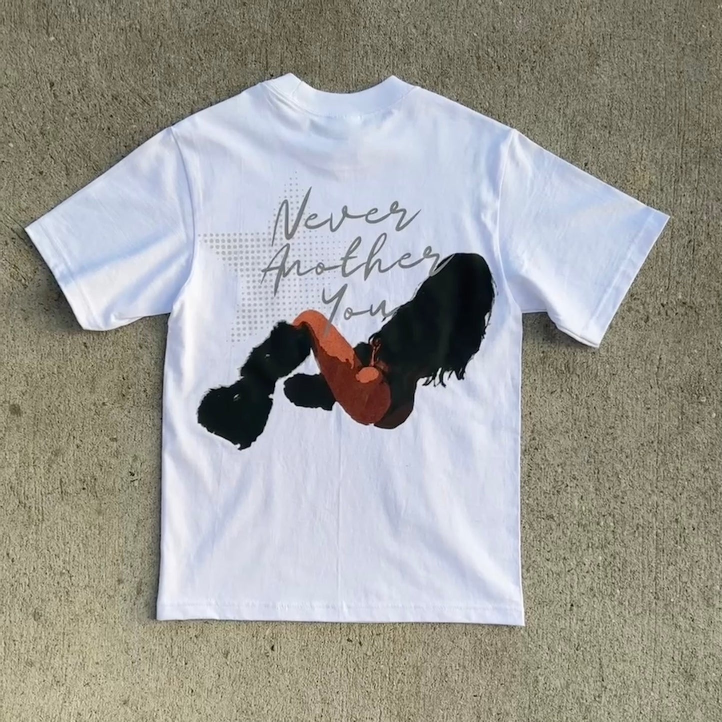 Grey Never Another You Tee